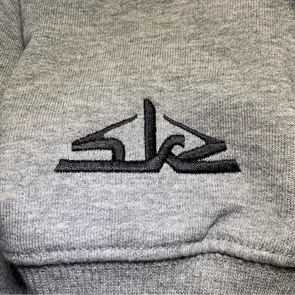 🌙 PUMA SANKUANZ RUBBERIZED LOGO PULLOVER HOODIE MENS SIZE SMALL 🌙 - Picture 5 of 8